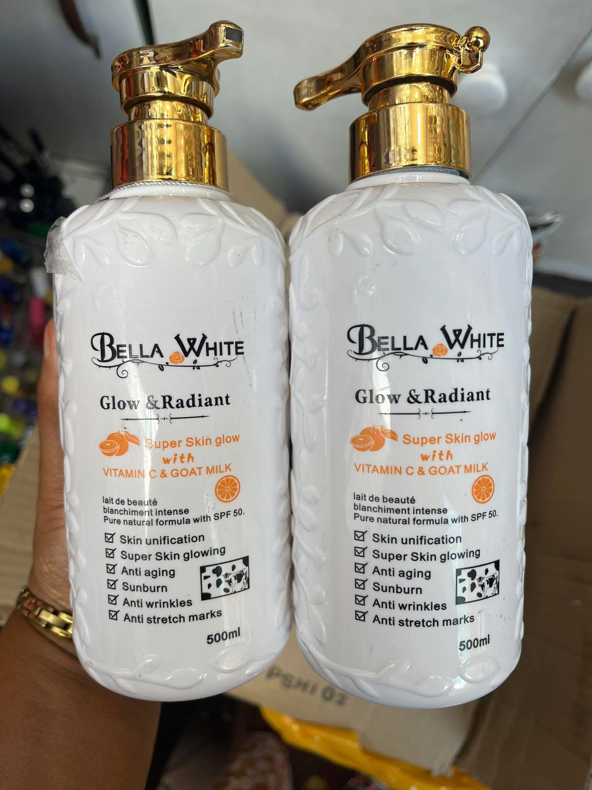 Bella white lotion